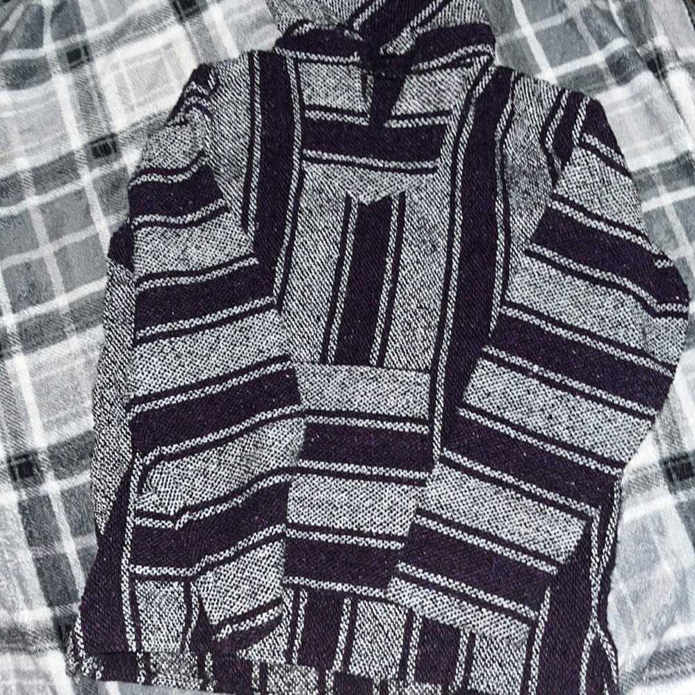 Purple Baja hoodie